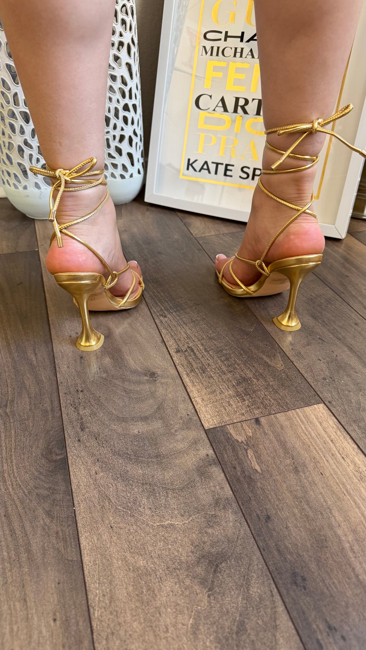 CITY GIRL HEEL (GOLD)