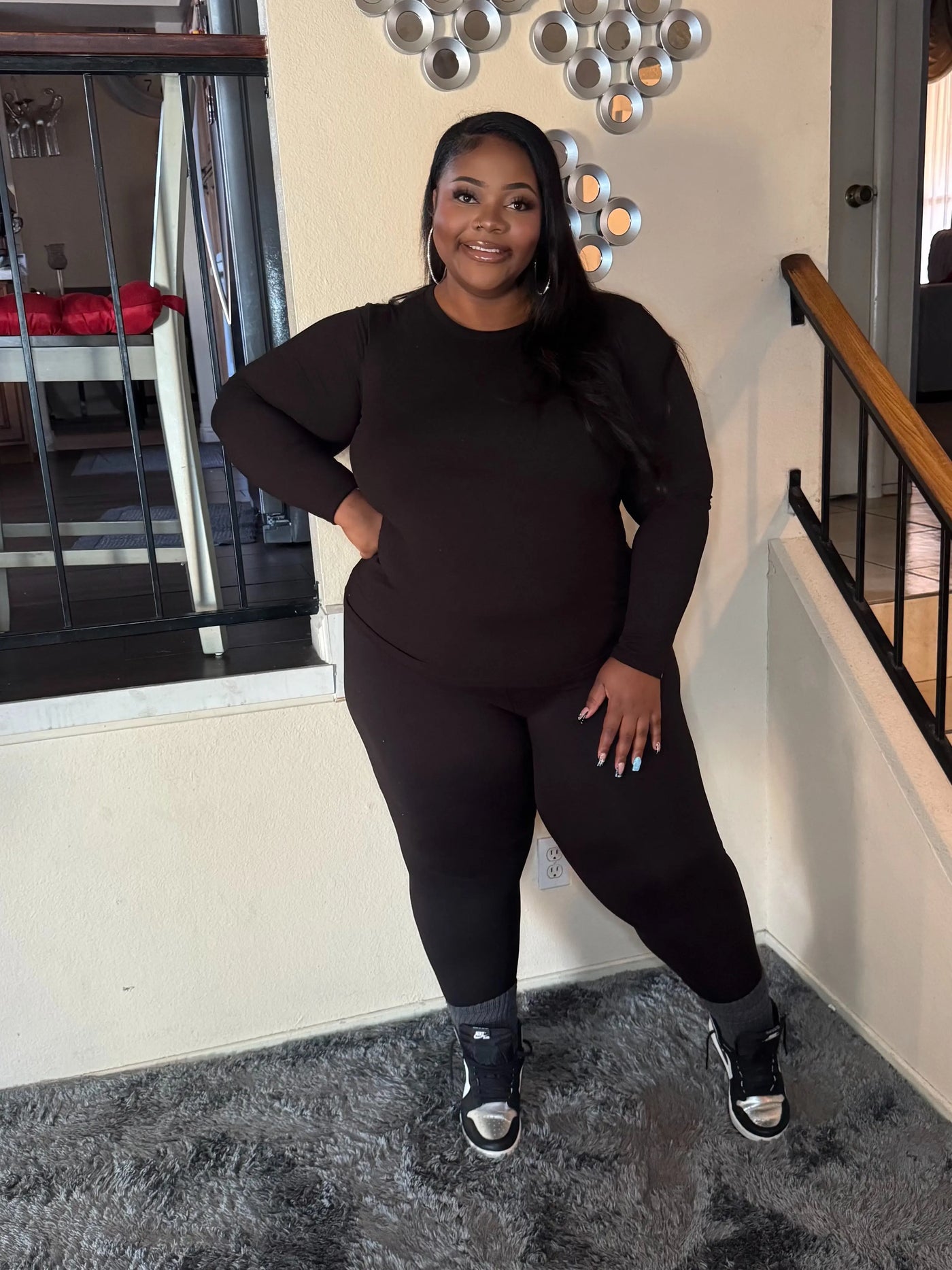 LEGGING SET (BLACK) Couture For You