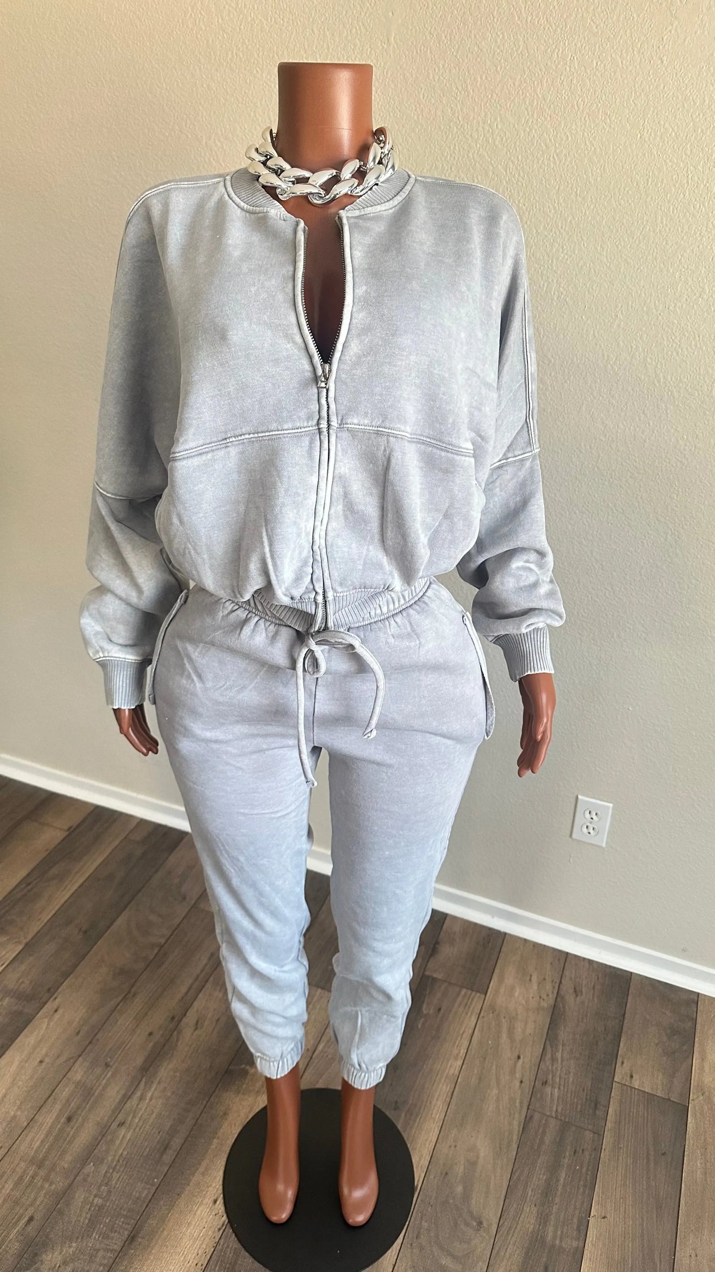 LETS GO BOWLING 3 PIECE SET (GRAY) Couture For You