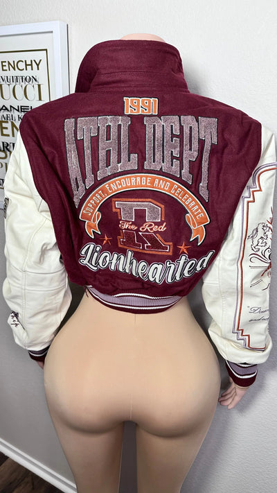 LIONHEARTED VARSITY JACKET Couture For You