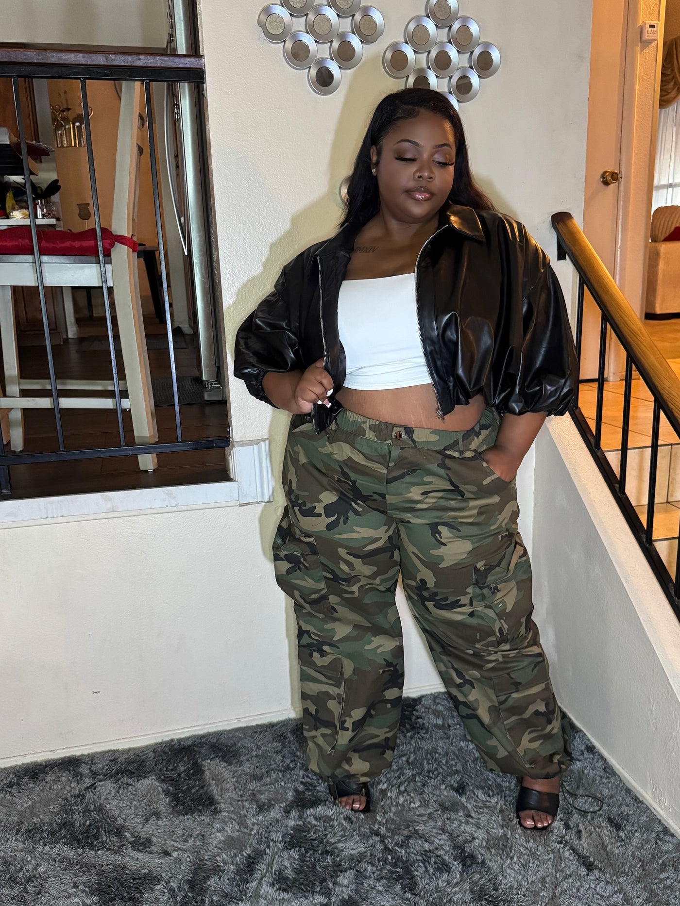 ASK NO QUESTIONS CAMO PANTS Couture For You