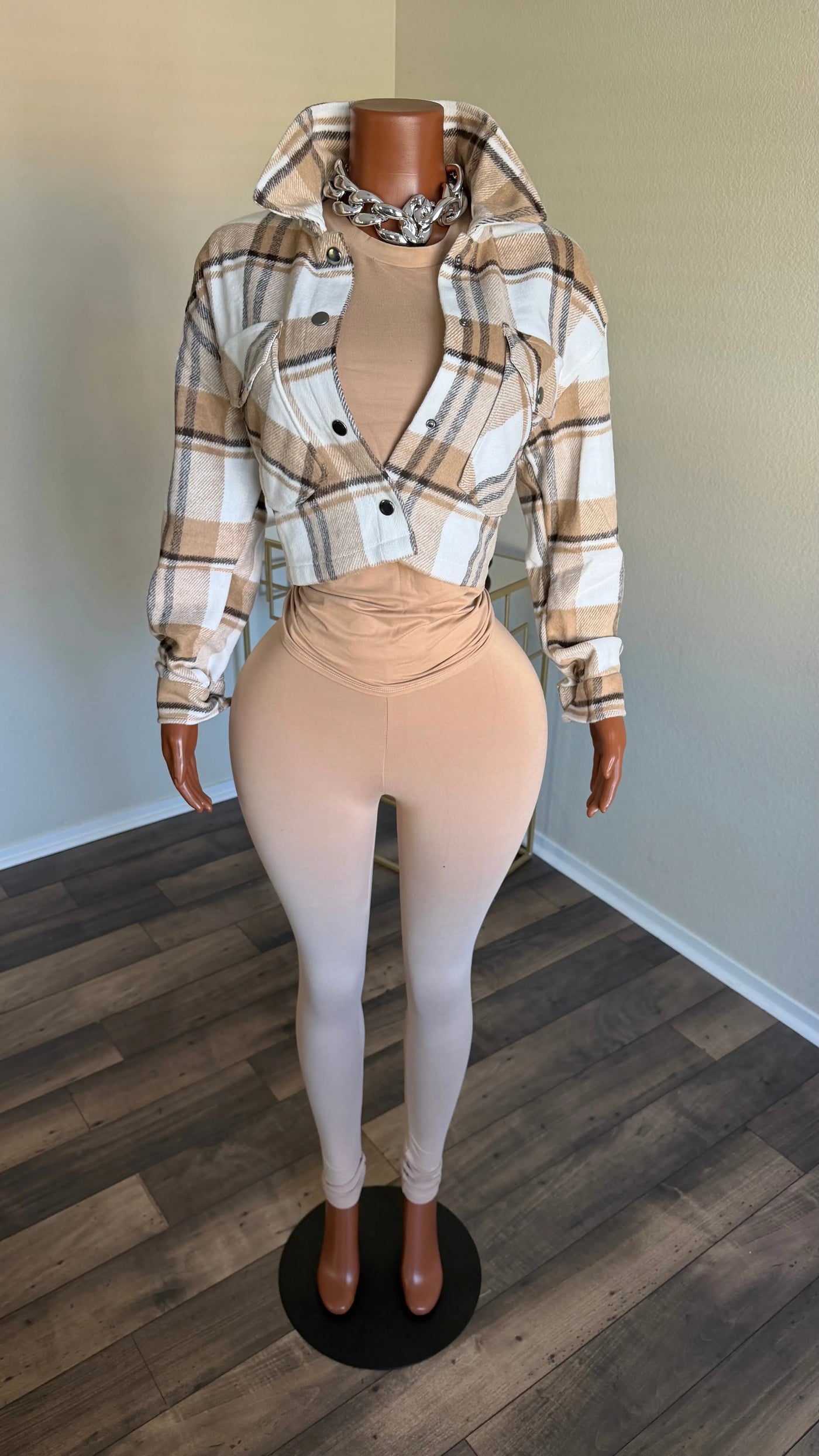 NERA FLANNEL JACKET (CAMEL) Couture For You