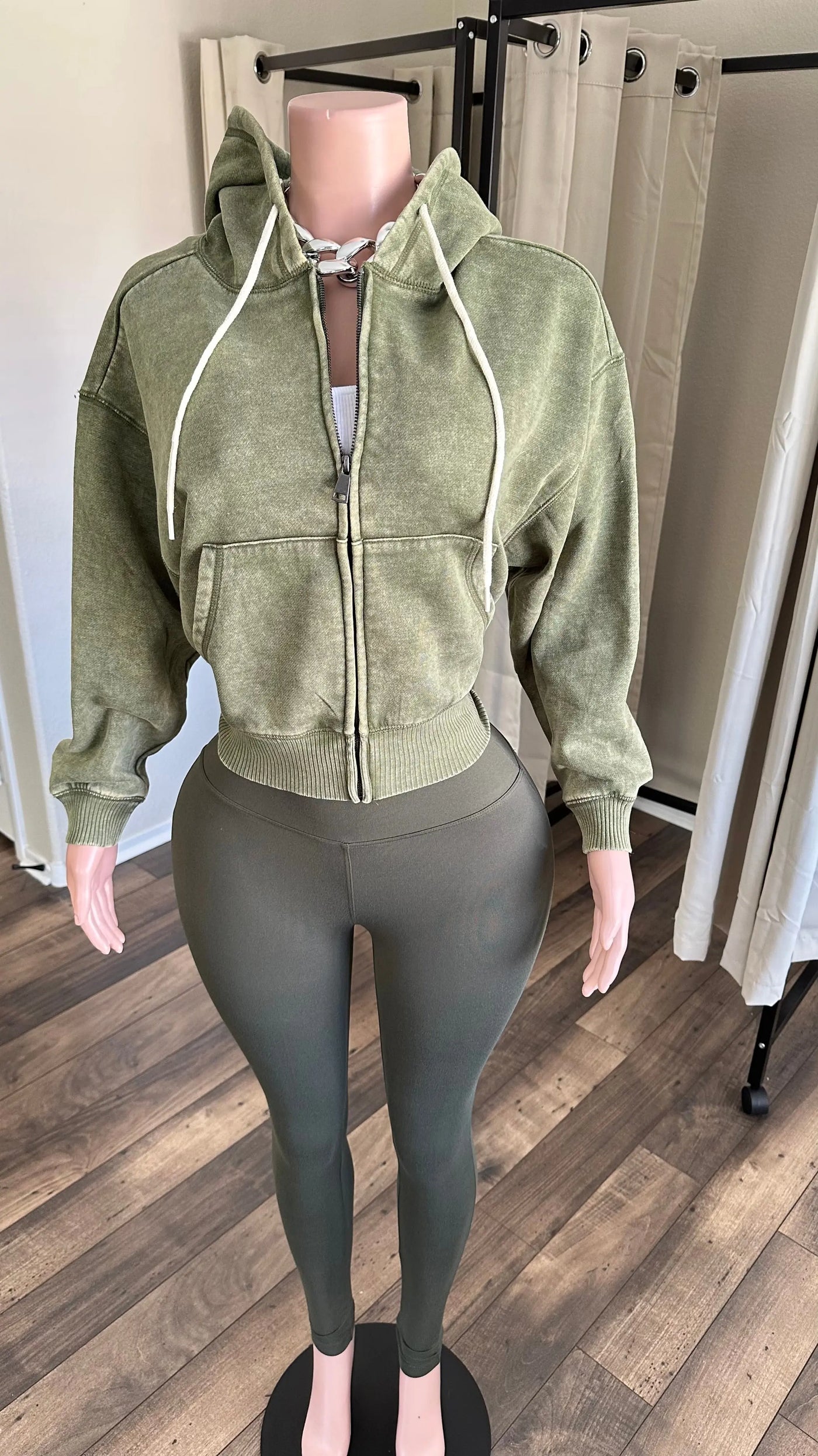 OFF DAYS 3 PIECE SET (OLIVE) Couture For You