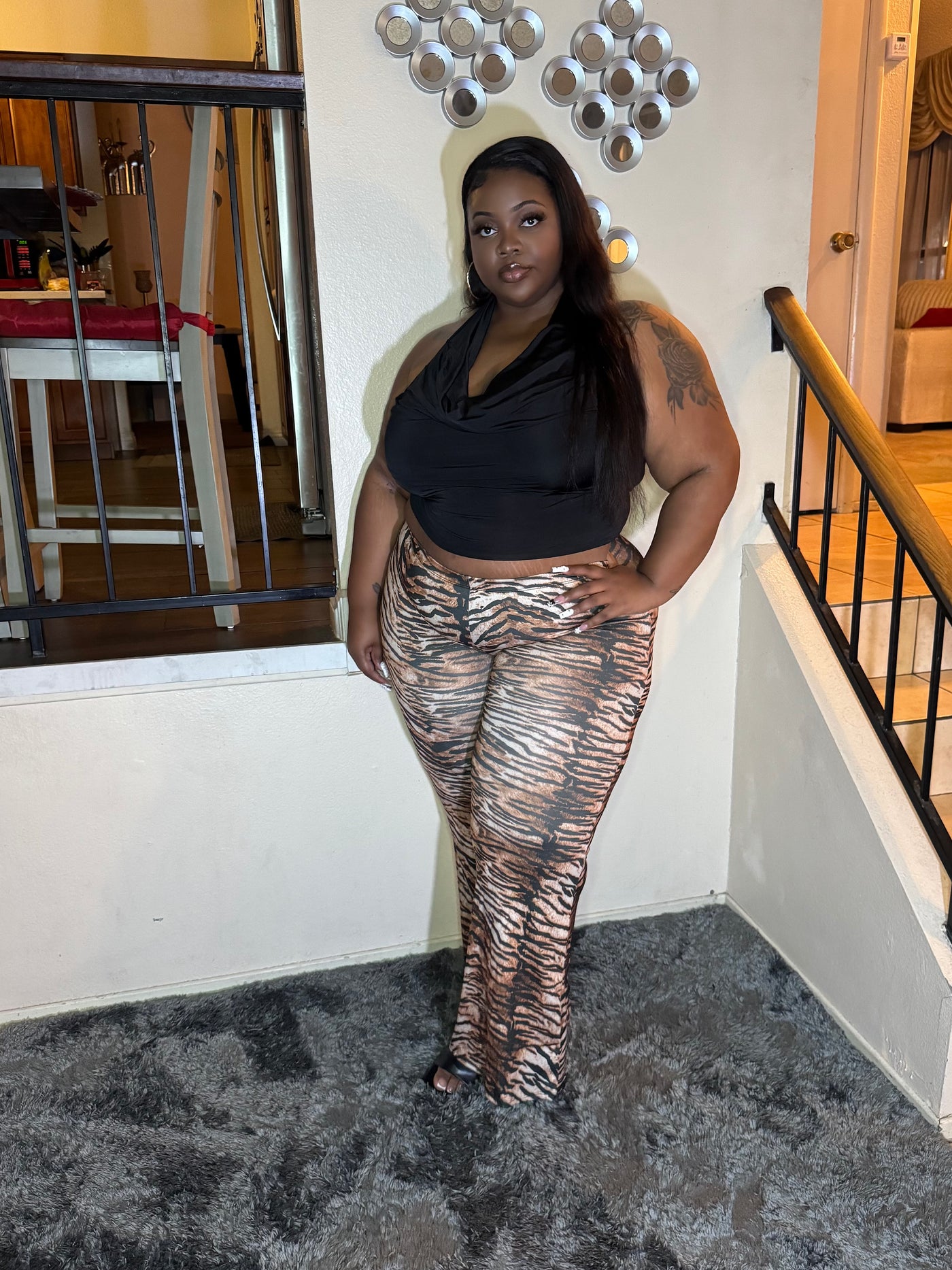 PRIME TEASE FLARE PANTS Couture For You
