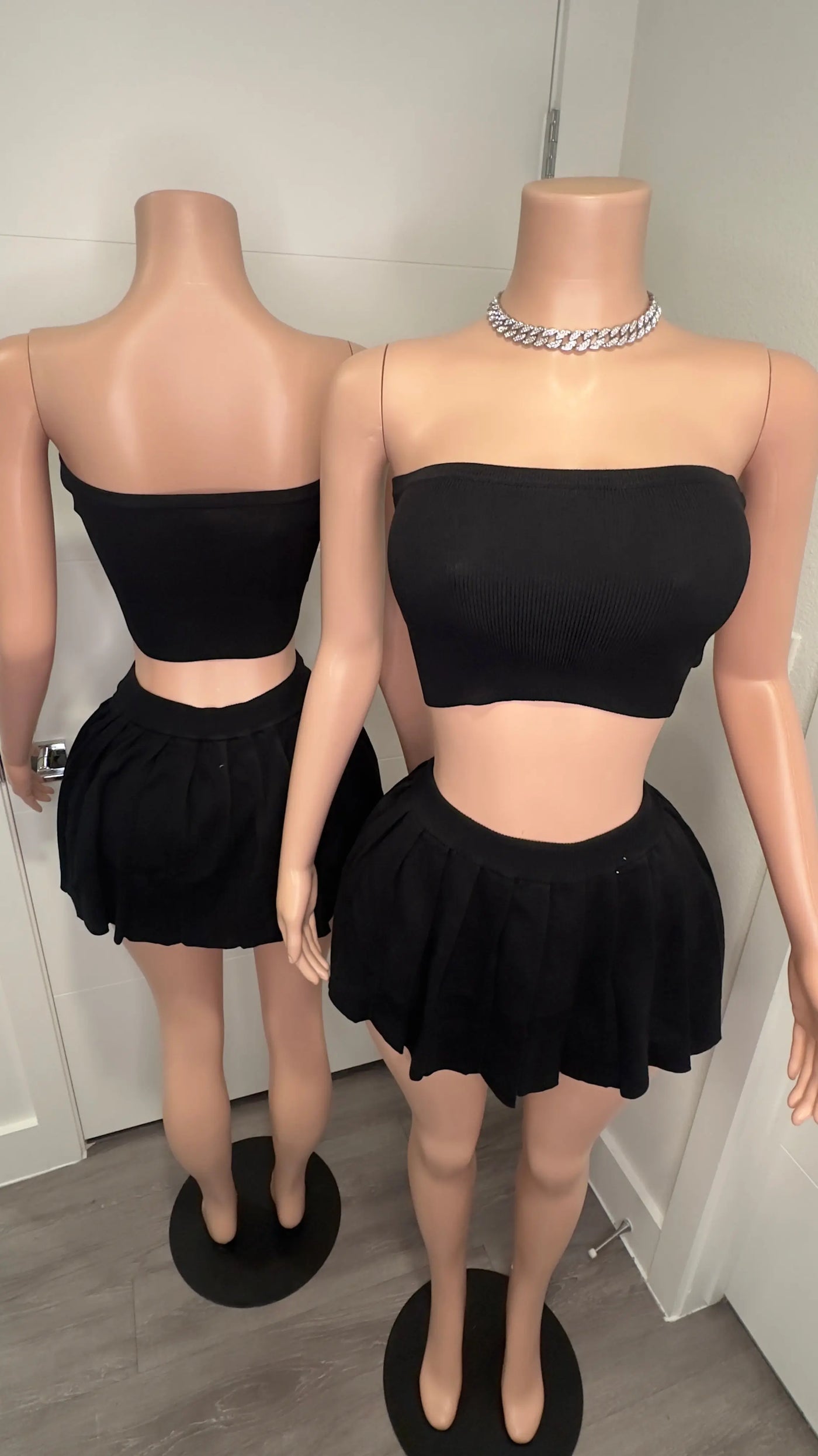 PRISSY GURL SET (BLACK) Couture For You