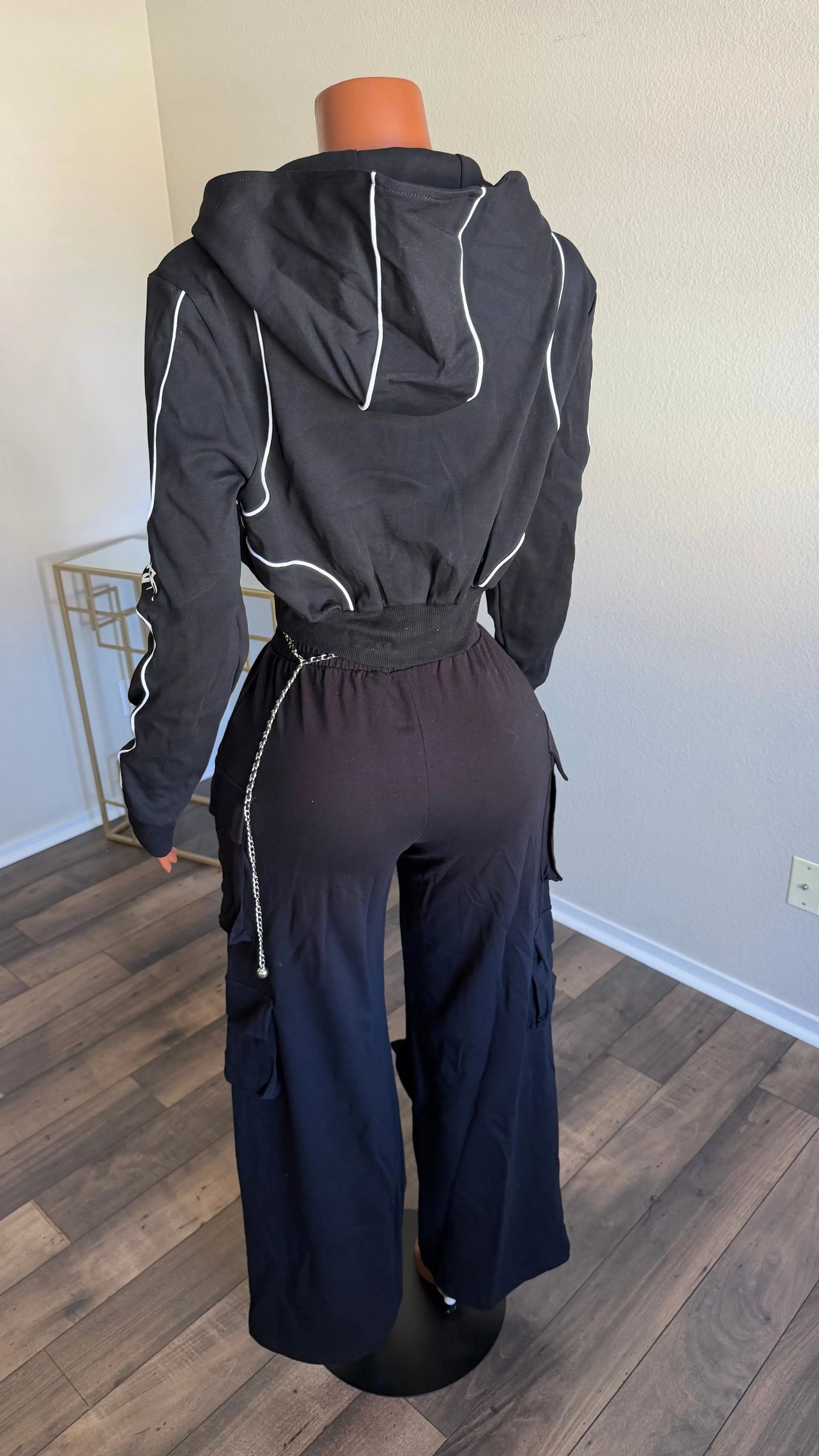 ROCKSTAR HOODIE AND CARGO PANT SET Couture For You