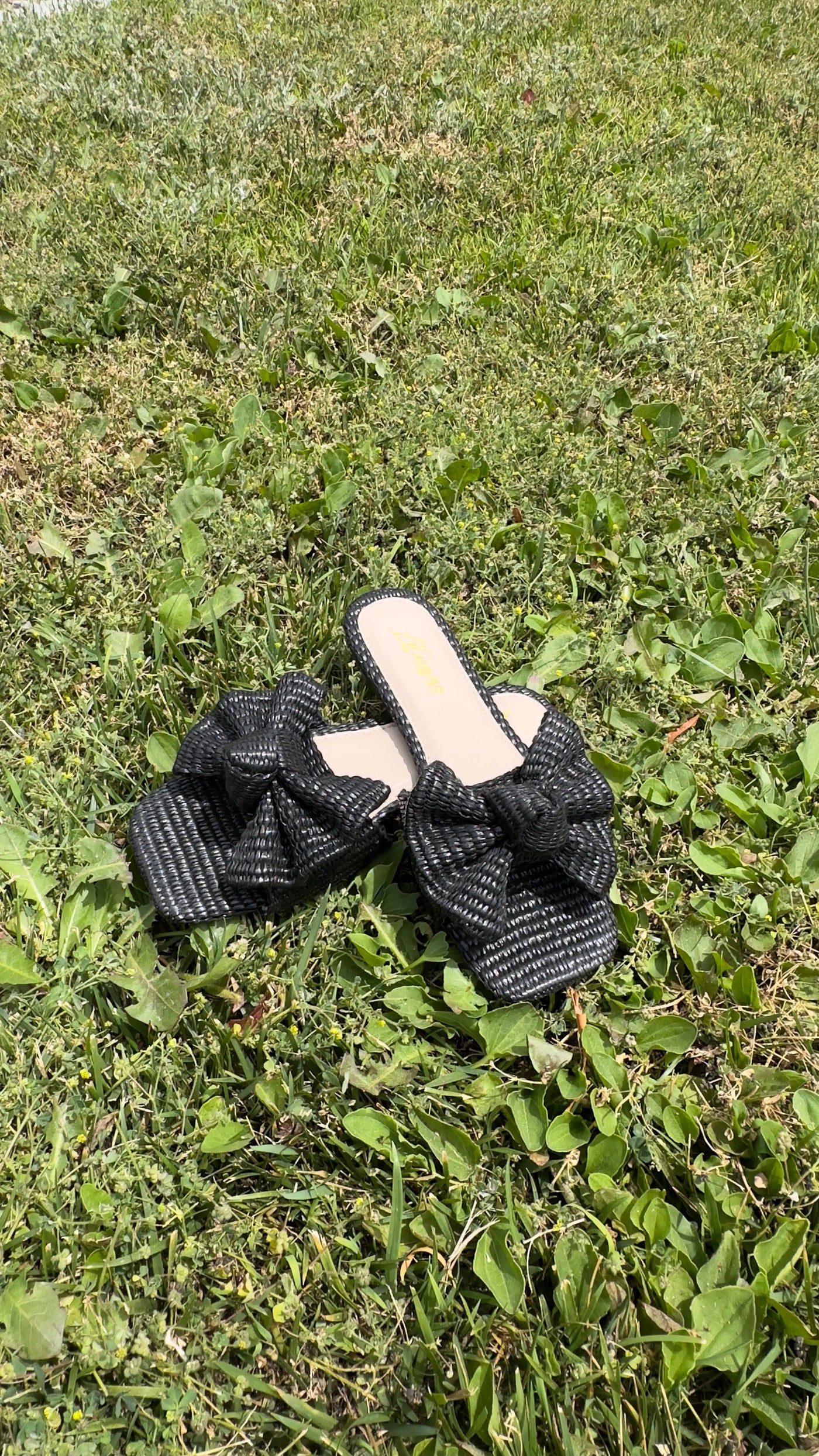 ROLA WOVEN SANDALS (BLACK) Couture For You