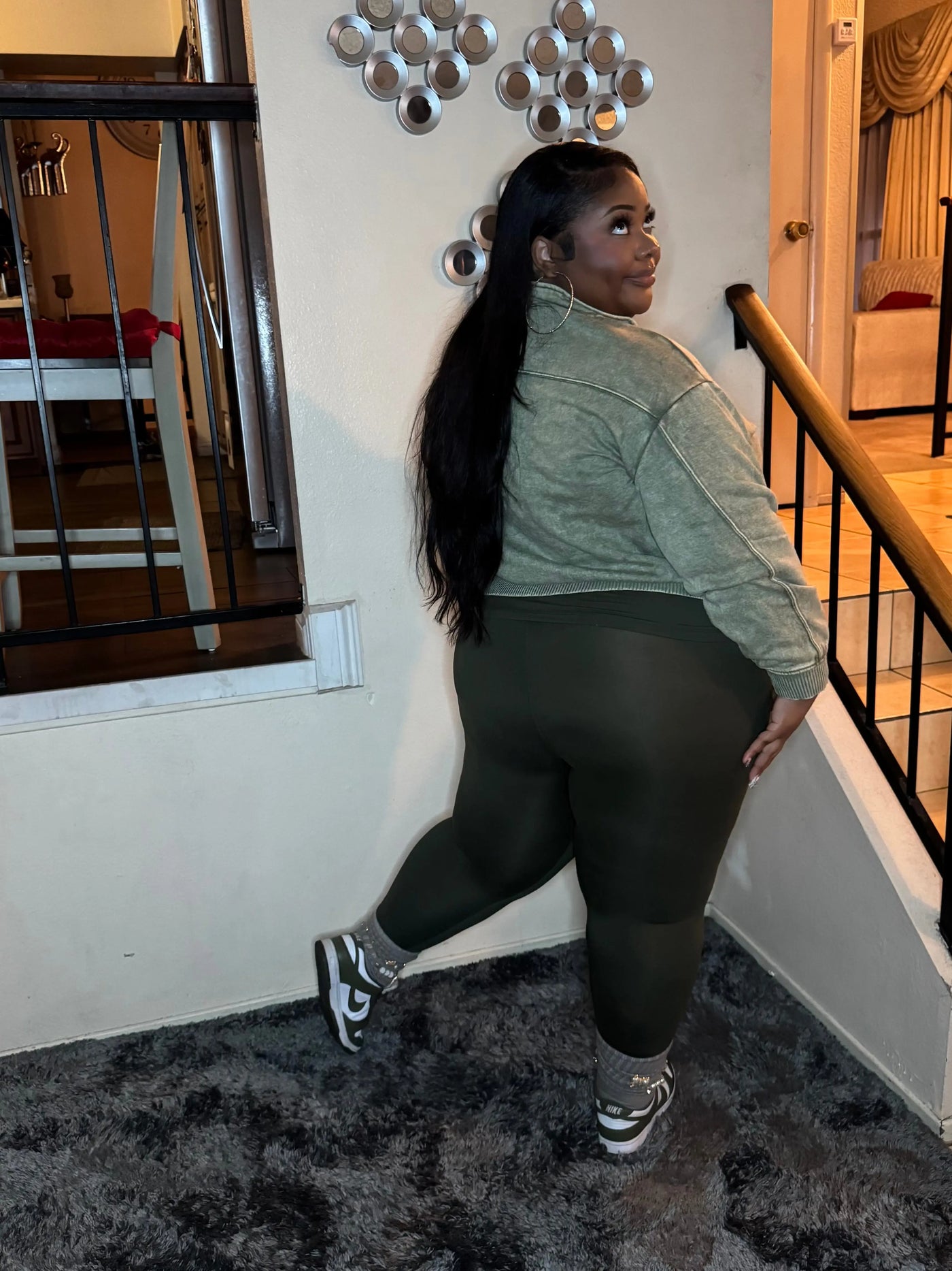 RUNNING ERRANDS 3 PIECE SET (OLIVE) Couture For You