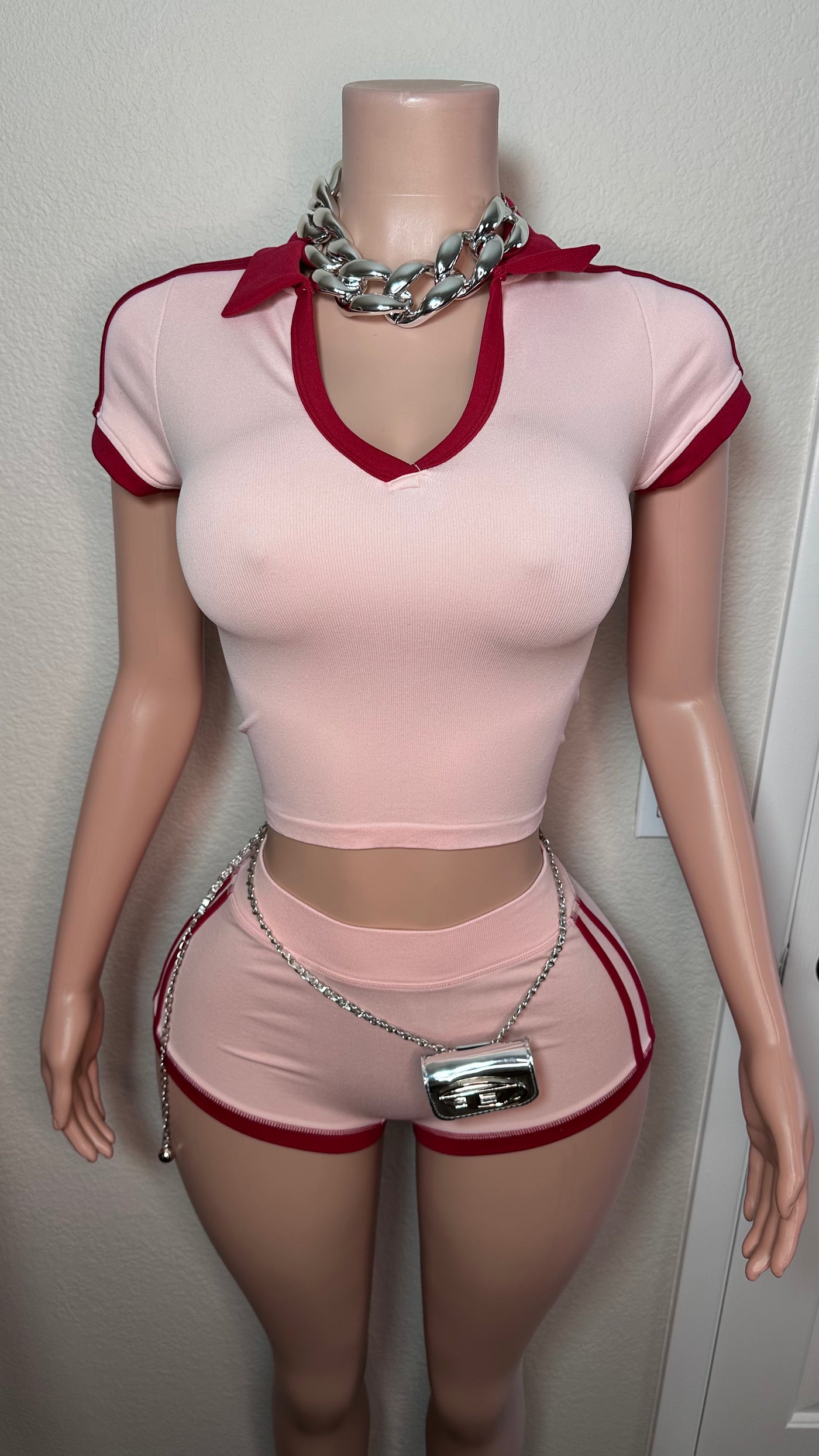 SHE ACTIVE SET (PINK) Couture For You
