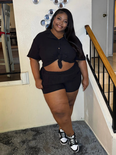 THE RIGHT MOMENT SHORT SET Couture For You