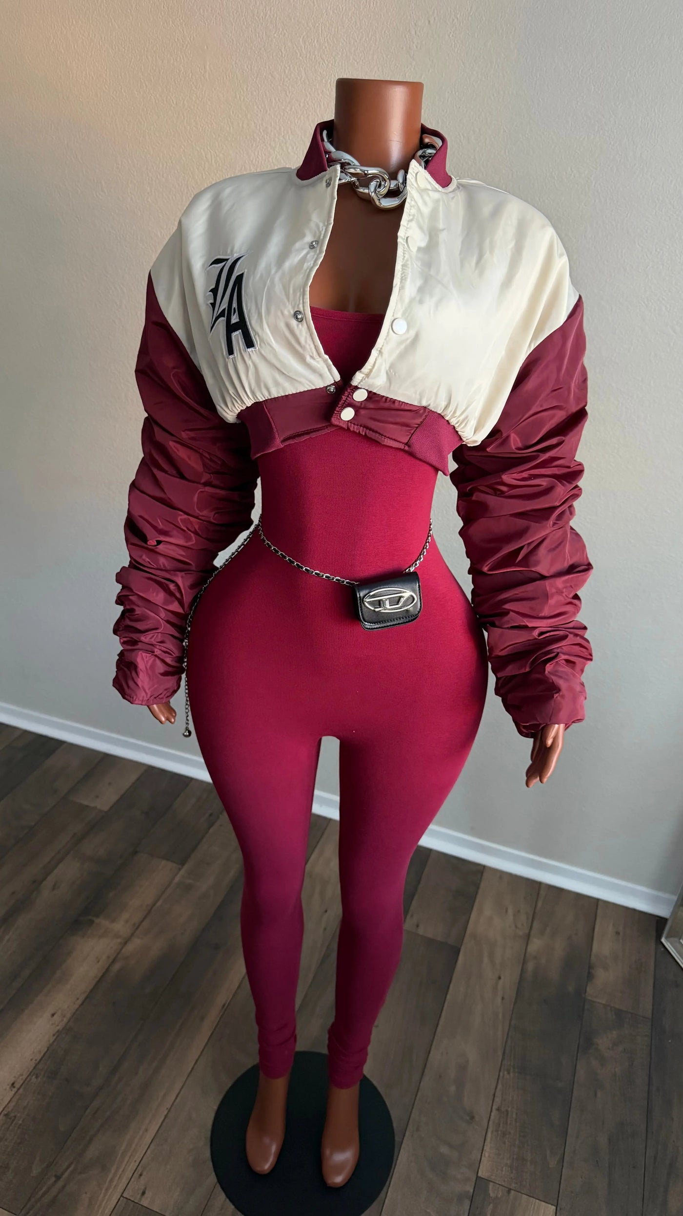 VOLUME CONTROL CROPPED JACKET Couture For You