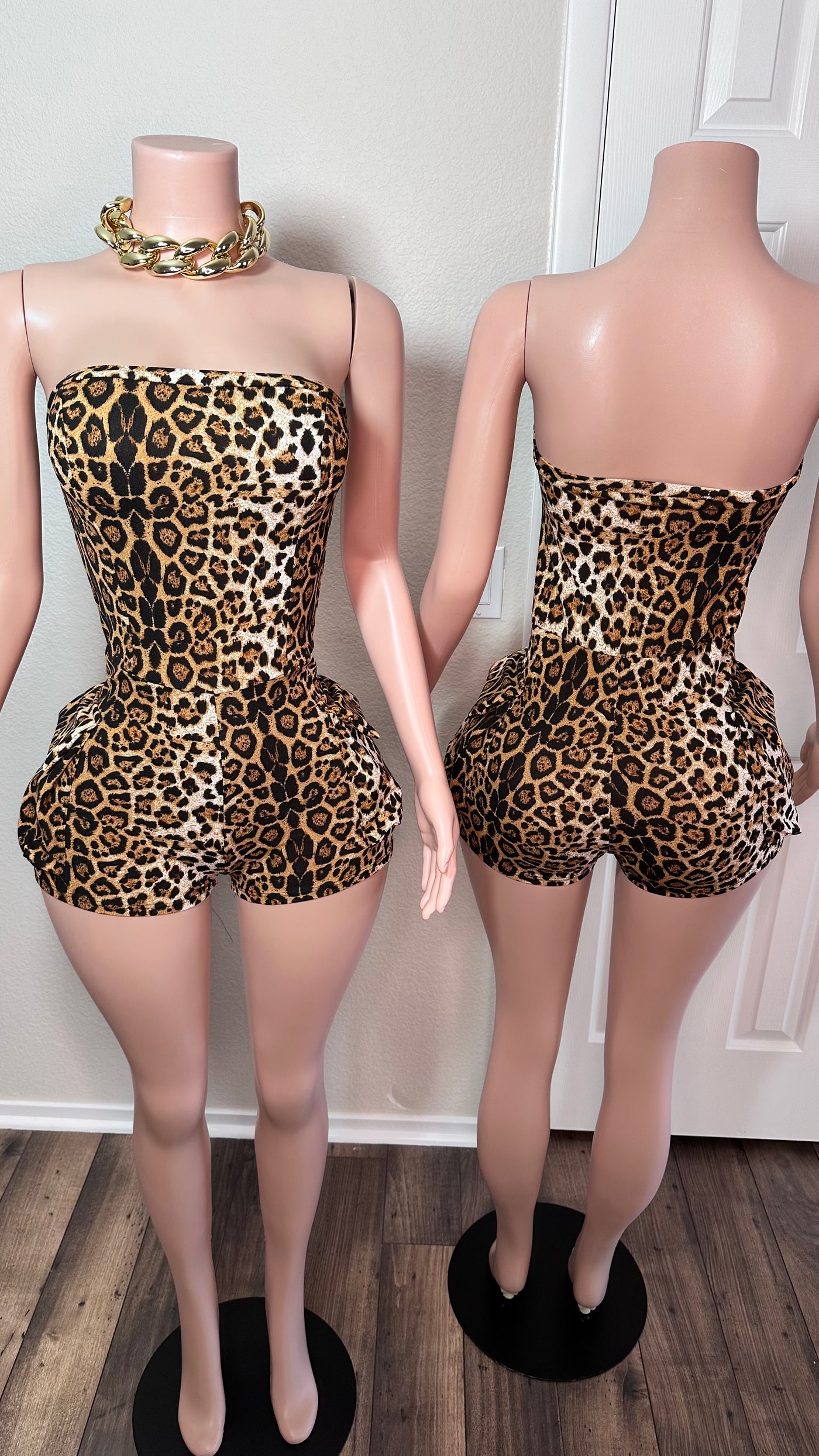 YOU CANT MAKE ME CARGO ROMPER Couture For You